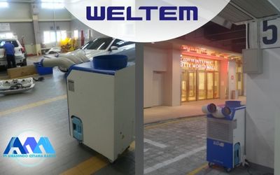 AC Portabel untuk Tempat Parkir dan Bengkel Otomotif